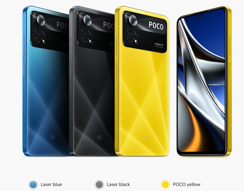 Xiaomi POCO X4 PRO 5G Laser Black - 6GB RAM - 128GB ROM - Global Version - NEW