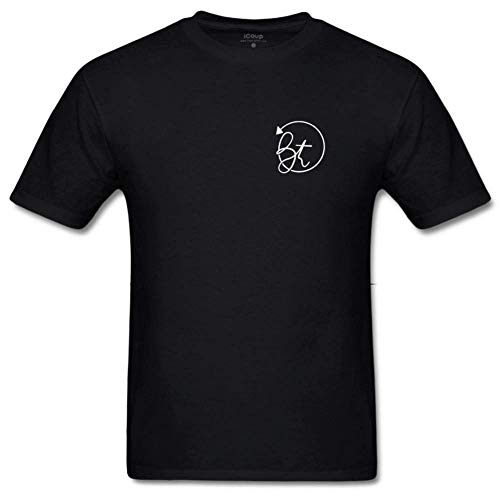iCoup Lookingblue Brennen Taylor Little Logo Men's Cotton T-Shirt