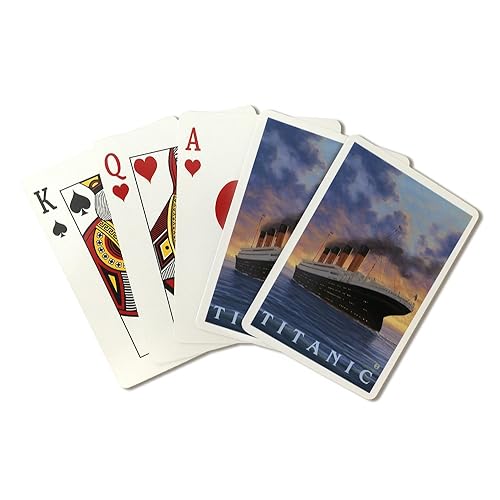 Titanic White Star Line Playing Card Deck 52 Card Poker Size With Jokers Buy Products Online With Ubuy Maldives In Affordable Prices B018yrva0o