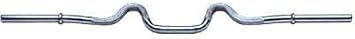 Regular 1" Solid Super Curl Bar w/ 2 Spring Collars