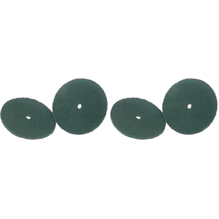 Genuine Koblenz Scrubbing Pads - 2 Pads and 2 Plastic Retainers Colors Vary Pack of 2