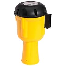 ConePro 600 Yellow Traffic Cone Mount Retracting Belt 30' Authorized Access Only