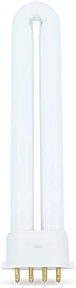 lumenivo Replacement for Coleman Lantern Bulb Kandolite 96500 9W CFL Light Bulb for Lantern Light Bulb Replacement - T4-CR1 82 Bulb Shape - 2G7 4 Pin Base - 1 Pack