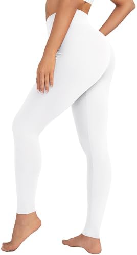 VALANDY High Waisted Leggings for Women Stretch Tummy Control Workout Running Yoga Pants Reg&Plus Size