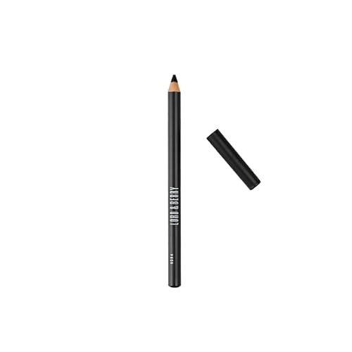 Lord & Berry SILK KAJAL Kohl Eyeliner Pencil, Long Lasting Soft Gel based Eye Liner for Women With Smudgeable Semi-Matte Finish, Ophthalmologically Tested & Cruelty Free Makeup, Black