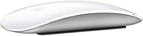 Apple Magic Mouse with Multi-Touch Surface, Wireless, Touch Scroll, Bluetooth, Rechargeable, + USB-C Charge Cable + Apple (Mouse - White)