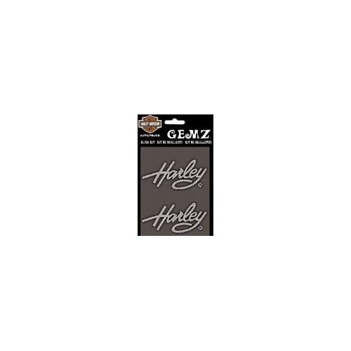 Chroma Graphics Harley Davidson Script Gemz Bling Decal Sticker