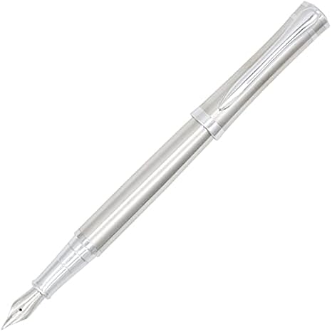 Gullor Gulloradvanced Baoer 3035 Medium Nib Silver Fountain Pen