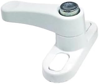 Pvc Window Child Safety Security Lock Buttoned Metal White (5, White)