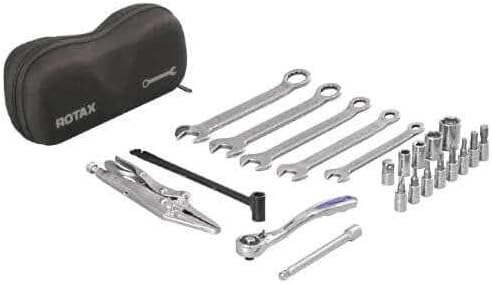 Ski-Doo New OEM, Rotax Branded Deluxe Tool Kit With Seat Storage Box, 860202029