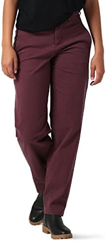 Lee Womens Ultra Lux Mid Rise Relaxed Straight Leg Pant