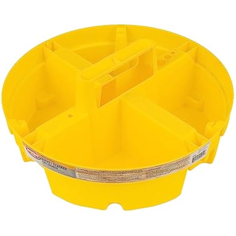 Bucket Boss - Bucket Stacker Small Parts Organizer, Bucket Organization 15051 , Yellow