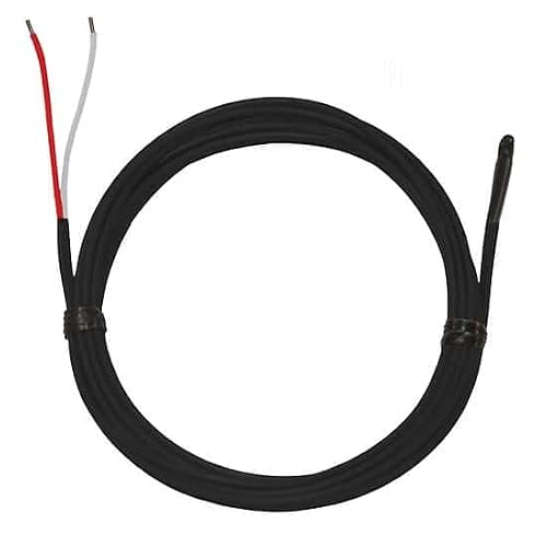 Digi-Sense Flexible Thermocouple Probe, PVC Insulated Wire, 20G, Ungrounded, Stripped Leads, Type J: 120 in L