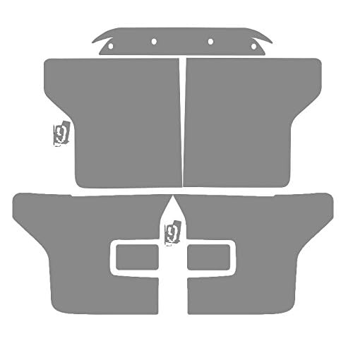 Subject 9 - Fits: F-150 Pre-Cut Vinyl Overlay Complete Headlight and Taillight Plus 2015 2016 2017 Light