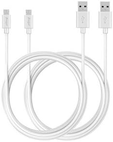 3ft USB OEM Data & Charging Cable for Samsung Galaxy S7/S7 Edge/S6/S6 Edge/S4/S3, Power Bank & Others - Non-Retail Packaging (Pack of 2)