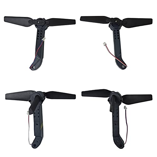 4pcs E58 Quadcopter Drone Arms with Motor and Propellers, Multirotors Replacement for E58L800JY019S168 FPV Flying Drone