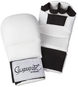 PROFORCE Gladiator Karate Sparring Gloves - White - Medium