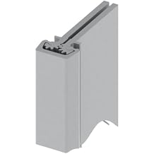 Hager - 48046 780-112 Series Aluminum Standard Duty Fire Rated Roton Continuous Geared Hinges, Concealed Leaf, Clear Anodized, 83" Length (Pack of 1)