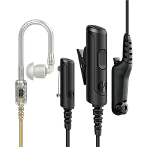 Motorola Solutions PMLN8343A PMLN8343 3-Wire, IMPRES Surveillance Kit, with Audio Translucent Tube