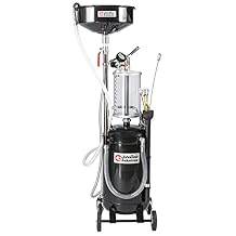 JohnDow Industries JDI-20COMBO-B Steel 20-Gallon Drain Evacuator w/Bowl