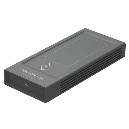 ProGrade Digital 8TB Professional External SSD Drive USB 4.0, Sustained Transfer Rate 2000MBs PG10 Windows Version