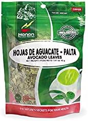 Hanan Peruvian Secrets Hojas de Aguacate| 100% Natural Avocado Leaves | 0.85oz / 24g |High Concentration of antioxidant