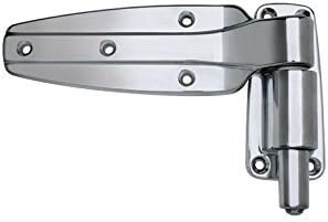 Kason 1248 Series Spring Assisted Cam-Lift Walk-in Hinge with 1-1/2" Offset Polished Chrome NSF Approved 1248-C112