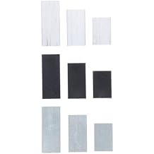 Physics Experiment Kit: 9pcs Density Measurement Blocks for School Lab Research