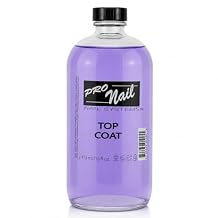 PRONAIL - Nail Polish Top Coat 16 Oz - Professional Strength, Long Lasting, Manicure and Pedicure, High Gloss Shine and Chip Resistant