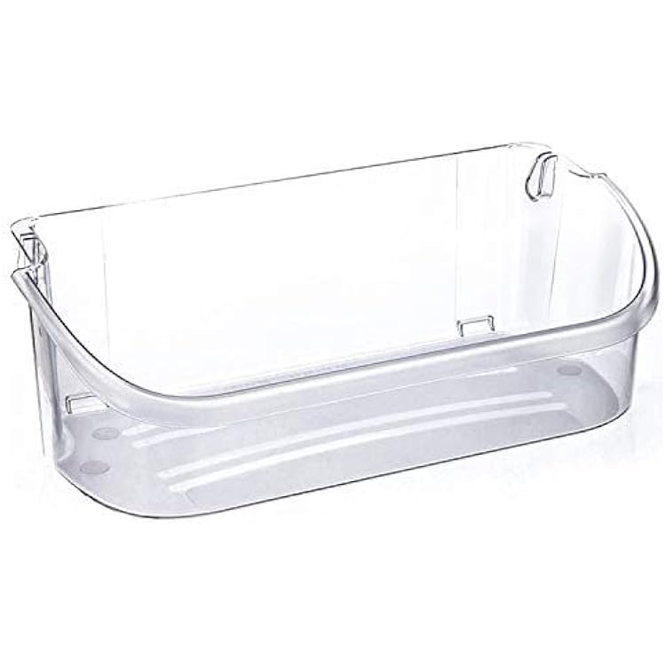 240356402 Refrigerator Door Shelf Bin By Romalon Part 240356407 240356408 240356410 891214 AP2549958 PS430122 240356401 240430312, Clear Plastic