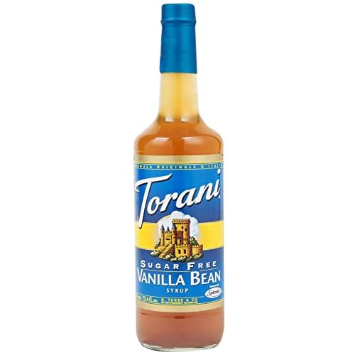 Torani Sugar Free Vanilla Bean Syrup wSplenda, 750 mL