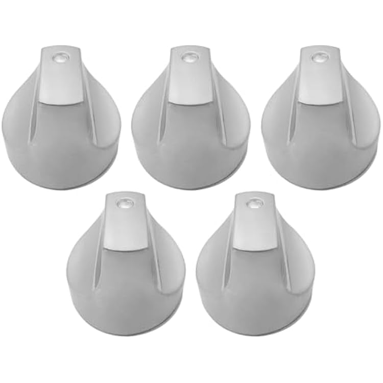 New Replacement for GE Cafe Range Burner Control Knob Part WB03X25889 for CGP350 & CGP350 Series, Replace WB03T10329, WB03X25889, 4920893, GEHWB03X25889, WB03X32194 5 Pcs