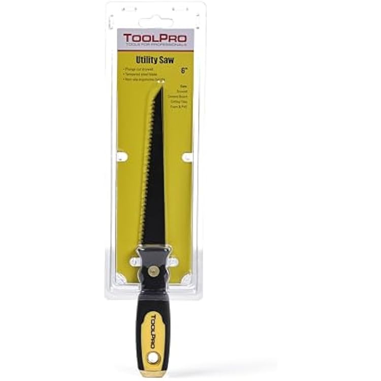 ToolPro Jab Saw - Professional Drywall and Plasterboard Cutting Tool with Ergonomic Handle