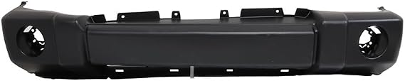 For 2006 2007 2008 2009 2010 Jeep Commander Front Bumper Cover Gray With | Primed Chrome Trim