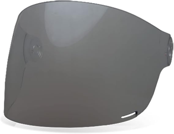 Bell Bullitt Helmet Flat Shield/Visor (Brown Tabs) Dark Smoke
