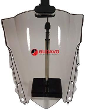 Motorcycle Windshield Windshield Windshield Windvisor Double Bubble Motorcycle Windscreen Deflector Smoke Fit Yamaha YZF R3 RH07 2017-2018