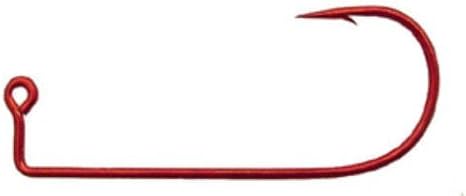 Eagle Claw 570R Red Hooks - 200 Pack (Size 1/0)