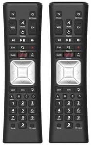 Xfinity Set of Two Comcast Xr5 Rf Remote Control X1 w/Backlight - Version V4-r