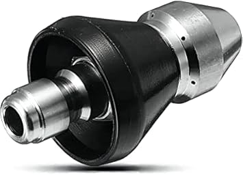 Sewer Jetter Nozzle for Pressure Washer Drain Cleaning Jetter 3/8 Inch | Pressure Washer Drain Cleaning Jetter 3/8 Inch 5000 PSI Orifice 6.5