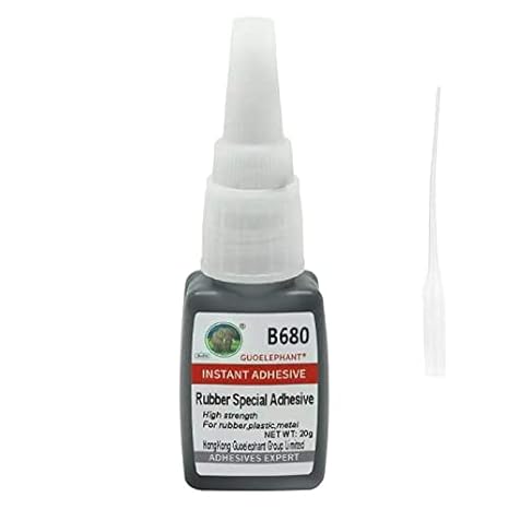 Rubber Glue - Instant Adhesive for Rubber, Tire, Crafts & More