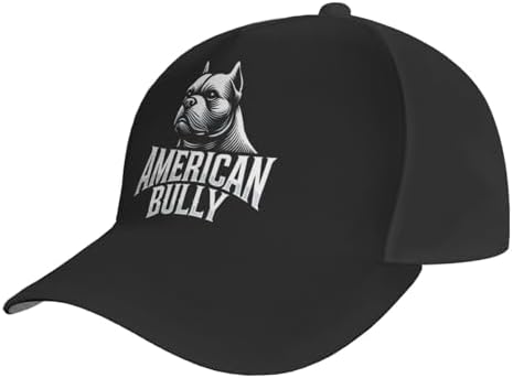 Adjustable Trucker Golf Cap Breathable American Bully Baseball Cap