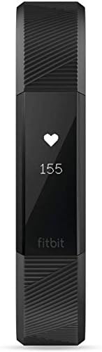 Fitbit Alta Heart Rate Monitor, Special Edition Black Gunmetal, Small International Version, 0.05 Pound