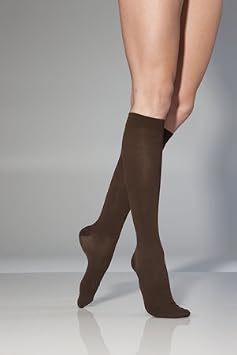 SIGVARIS Mens Essential Cotton 230 Closed Toe Thigh-Highs w/Grip-Top 20-30mmHg - Black - Small Long