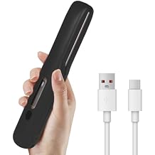 Cordless Hair Straightener and Curler 2 in 1, Poratble Mini Straightener for Women, Rechargeable Flat and Curling Iron for Travel, Fast Heating, Adjustable Temp for On-The-Go Styling(Black)