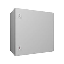 Rittal 1360.000, Wall-mounted AX Enclosure, Carbon Steel, 23.6" Height x 23.6" Width x 13.8" Depth