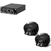Nobsound G2 100W Sub/Mono Amp & Douk Audio BS-1 Bass Shaker Bundle: Immersive Tactile Bass Experience for Home Theater & Gaming Chairs