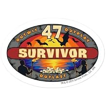 Survivor Season 47 Logo Sticker - Officially Licensed