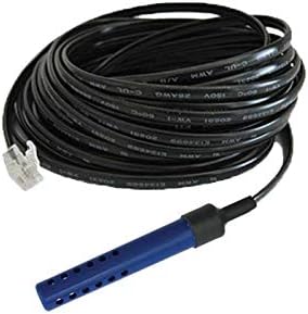 Digital Temperature & Humidity Sensor w/ 25' Cable - Monitor Temperature, Humidity, Heat Index, and Dew Point with One Sensor