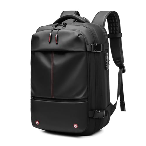 60L Airback Backpack, Vacpack Backpack, Air Vacuum Backpack for Travel, Outdoor, Business & College UseNo Pump, Black