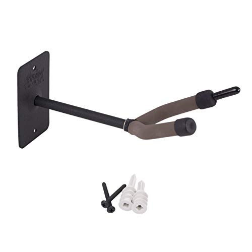 String Swing Cello Hanger - Holder for Acoustic and Electric Cellos - Stand Accessories Home or Studio Wall - Musical Instruments Safe without Hard Cases - Durable Black Powder Coated Steel